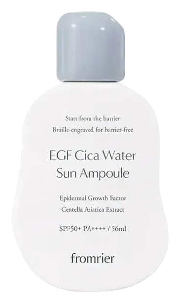 Fromrier EGF Cica Water Sun Ampoule SPF 50+