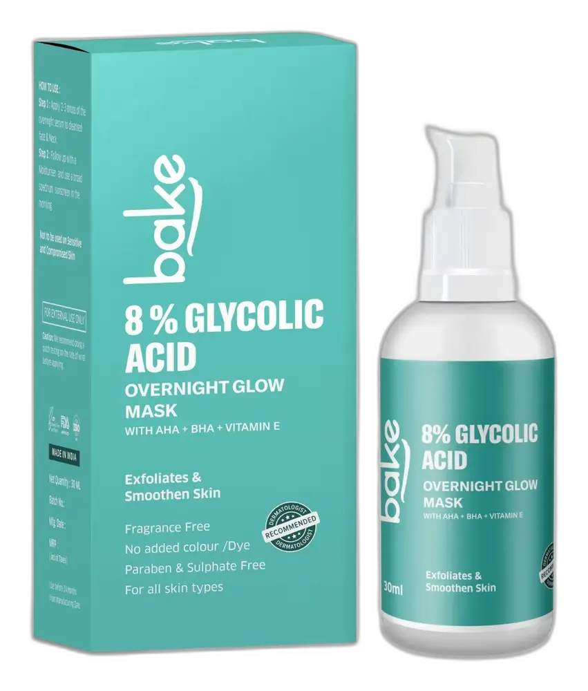 Bake 8%Glycolic Acid Overnight Glow Mask