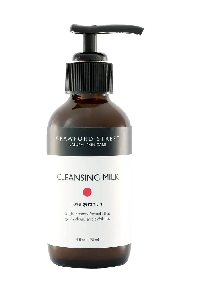 Crawford Street Skin Care Cleansing Milk Rose Geranium