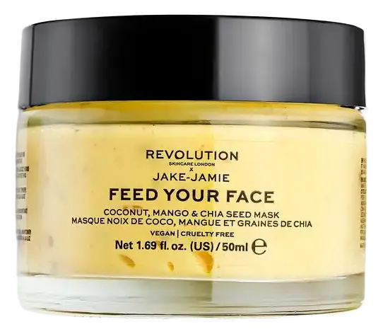 Revolution Beauty Jamie Coconut, Mango & Chia Seed Radiant Glow Face Mask