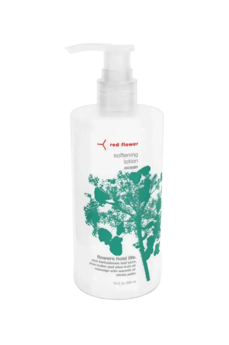 Red Flower Softening Lotion Ocean