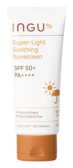 Ingu Super-Light Soothing Sunscreen SPF 50+