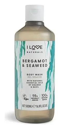 I Love Naturals Body Wash Bergamot & Seaweed