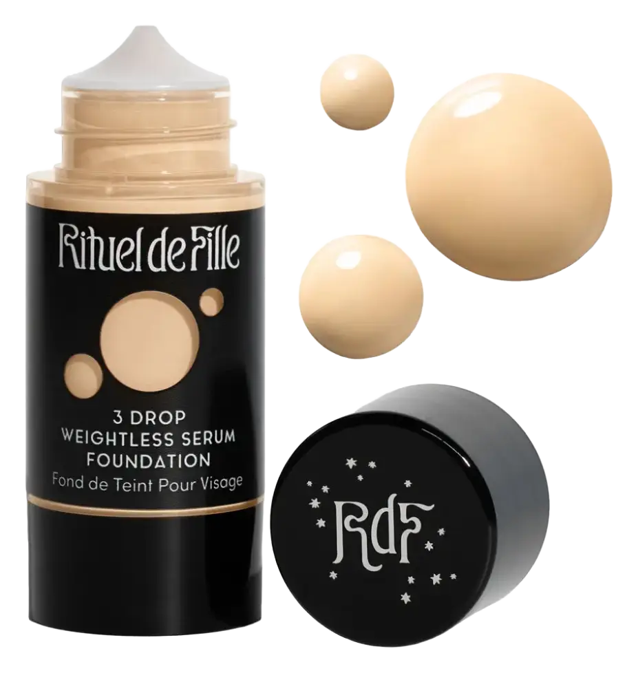 Rituel de Fille 3 Drop Weightless Serum Foundation Potion #115