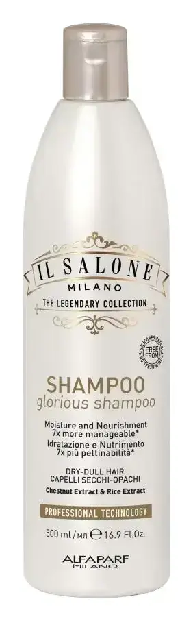 Alfaparf Milano IL Salone Glorious Shampoo With Protein For Dry & Damaged Hair