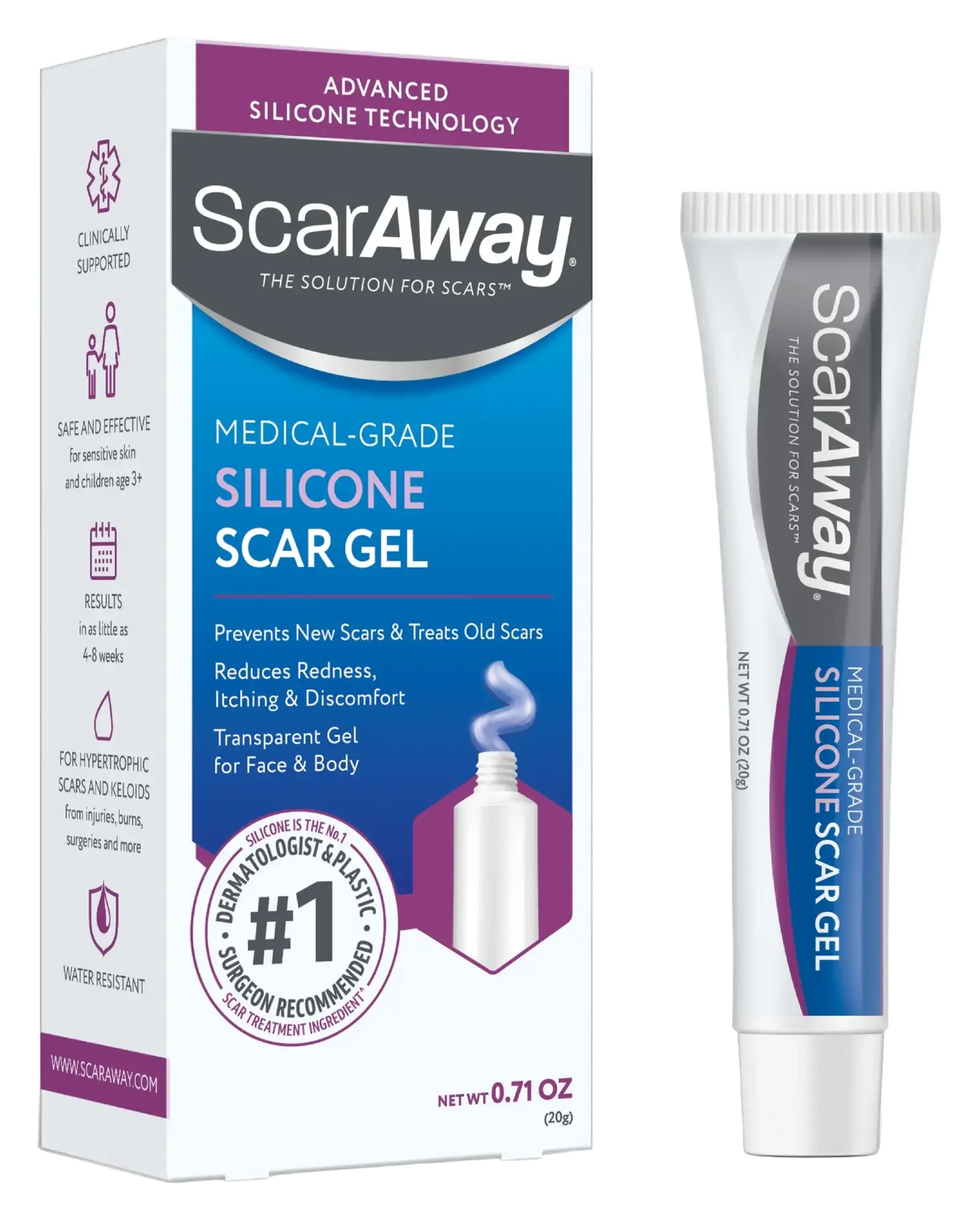 Scaraway Silicone Scar Gel