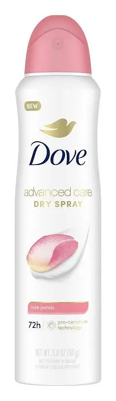 Dove Advanced Care Dry Spray Rose Petals