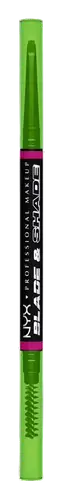 NYX Cosmetics Blade & Shade Nano Brow Pencil Black