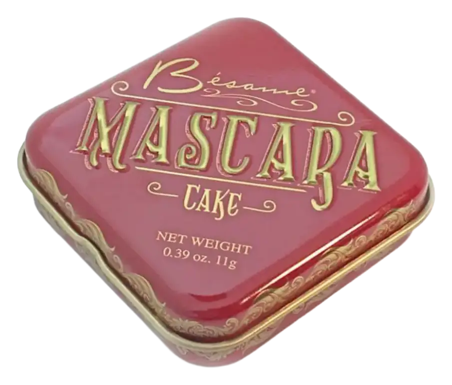 Besame Cosmetics Brown Cake Mascara 1920