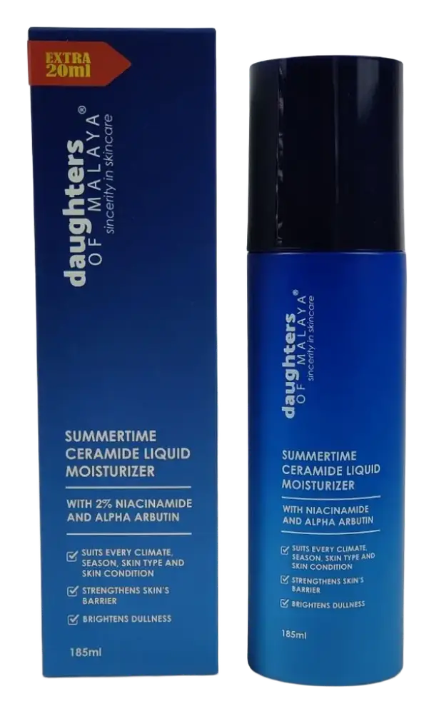 Daughters of Malaya Summertime Ceramide Liquid Moisturizer
