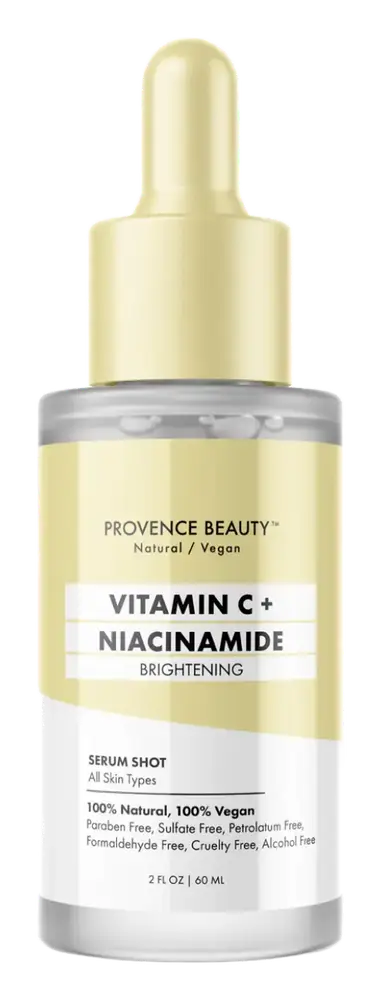 Provence Beauty Vitamin C + Niacinamide Brightening Serum Shot