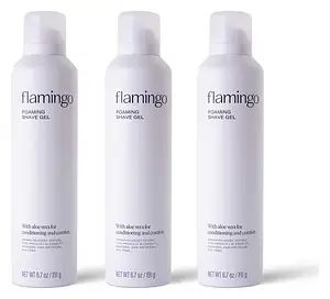 Flamingo Foaming Shave Gel