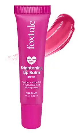 Foxtale Brightening Lip Balm SPF 30 Pink Glaze