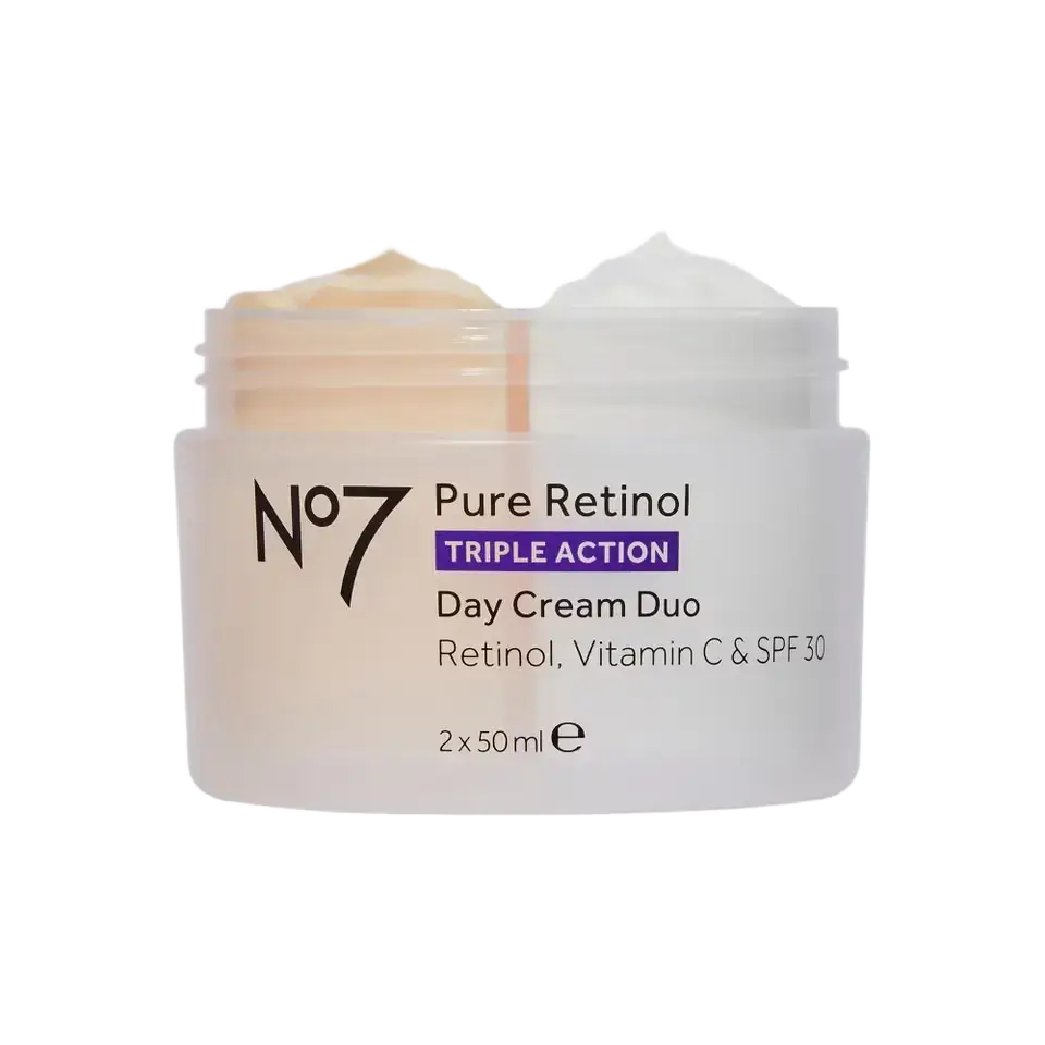 No7 Pure Retinol Triple Action Day Cream Duo SPF 30