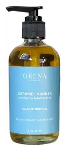 Orena Fragrances Scented Body Oil Caramel Vanilla