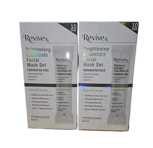 ReviveRX Brightening Essentials Facial Mask Set