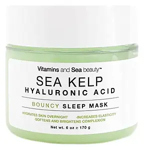 Vitamins and Sea beauty Sea Kelp Hyaluronic Acid Bouncy Sleep Mask