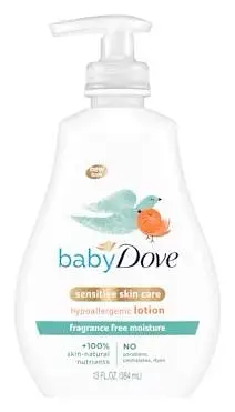 Dove Fragrance Free Moisture Hypoallergenic Lotion