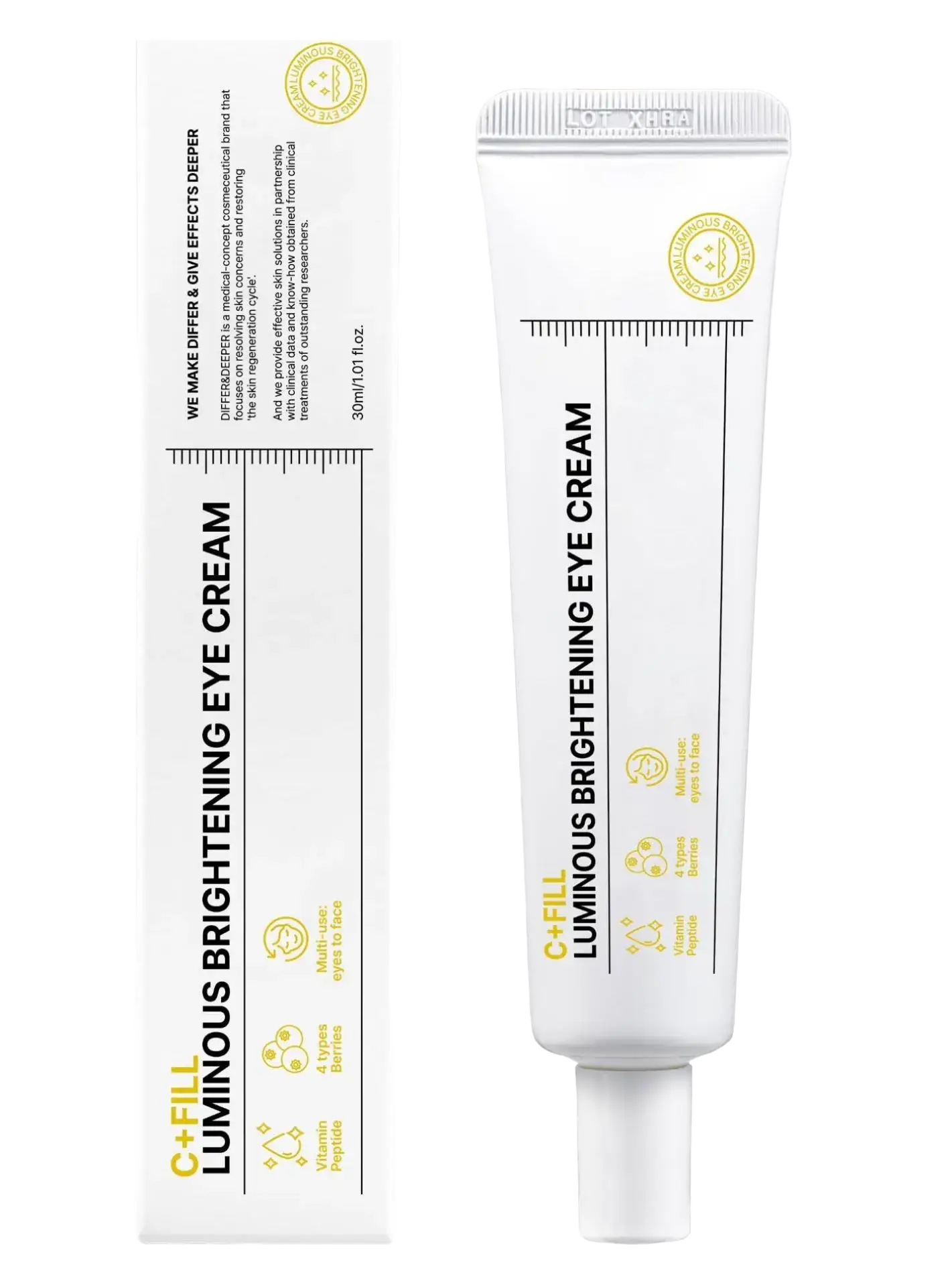 Differ&Deeper Luminous Brightening Eye Cream