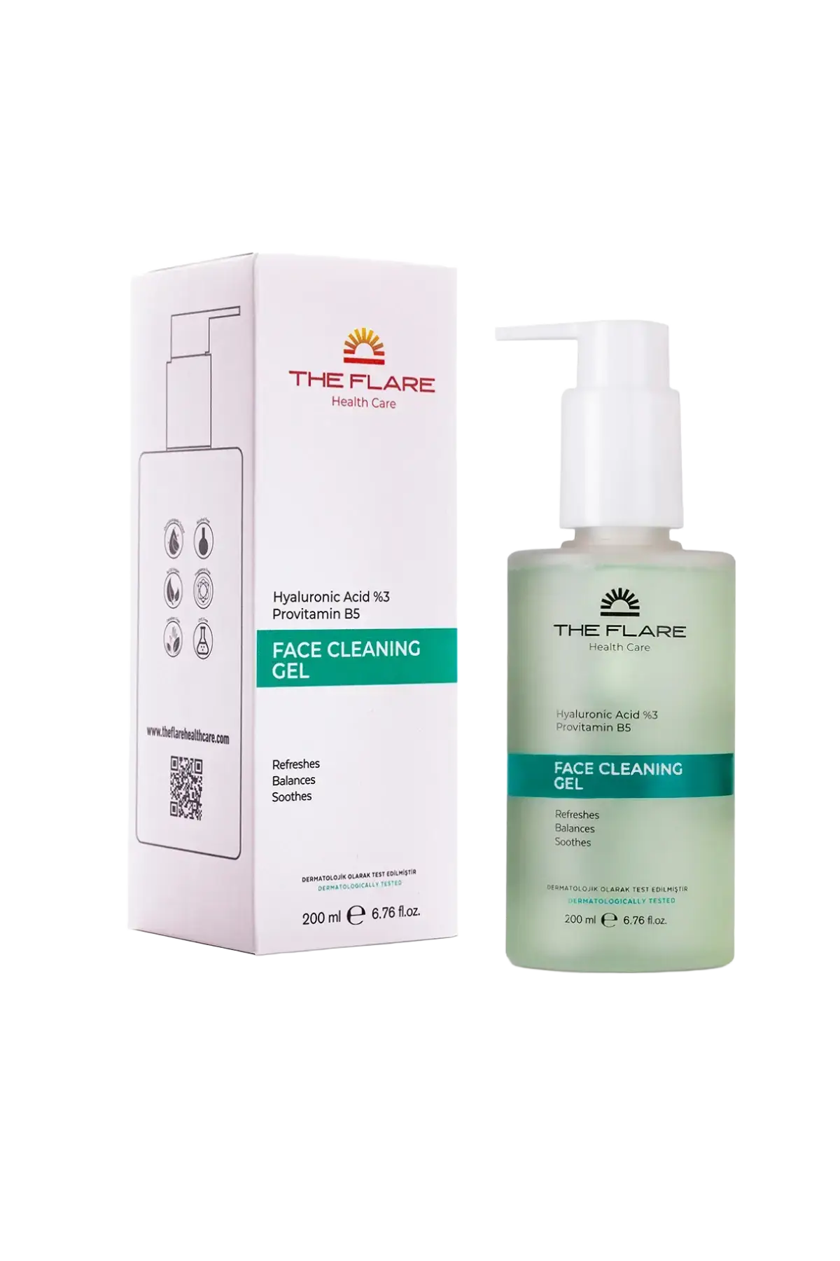 The Flare Health Care Face Cleaning Gel