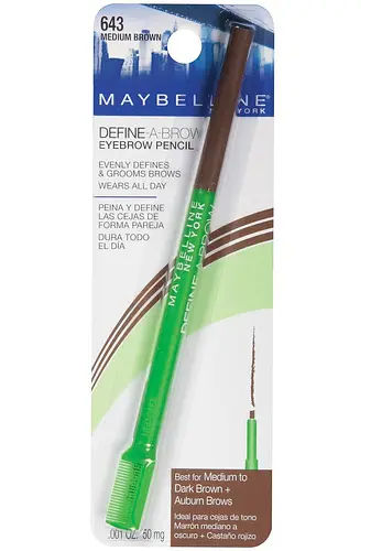 Maybelline Define-A-Brow Eyebrow Pencil 643 Medium Brown