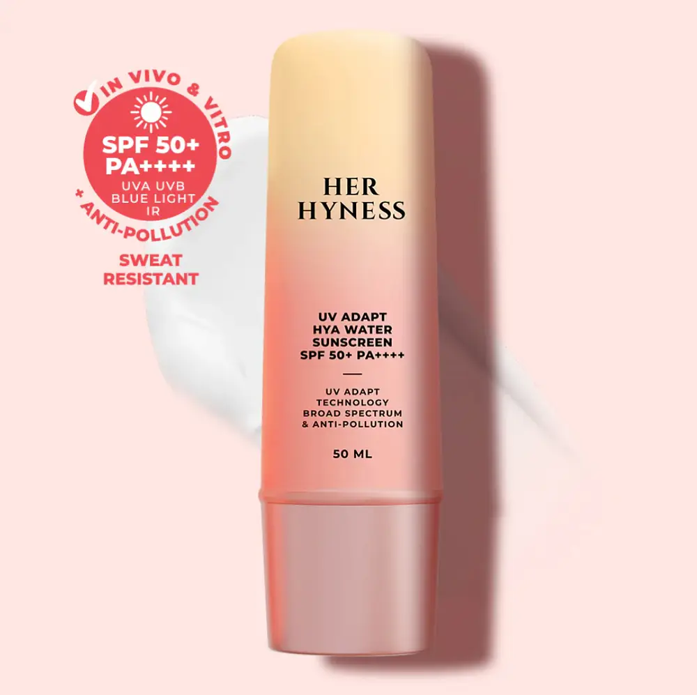 Her Hyness UV ADAPT HYA WATER SUNSCREEN SPF 50+ PA++++