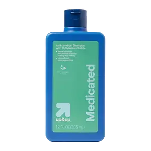 up&up Anti-Dandruff Shampoo With 1% Selenium Sulfide Medicated Menthol