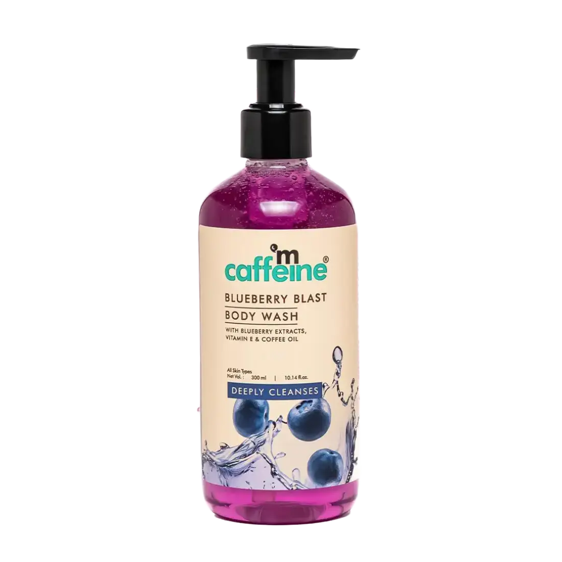 mCaffeine Blueberry Blast Body Wash