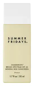 Summer Fridays ShadeDrops Broad Spectrum SPF 30 Mineral Milk Sunscreen