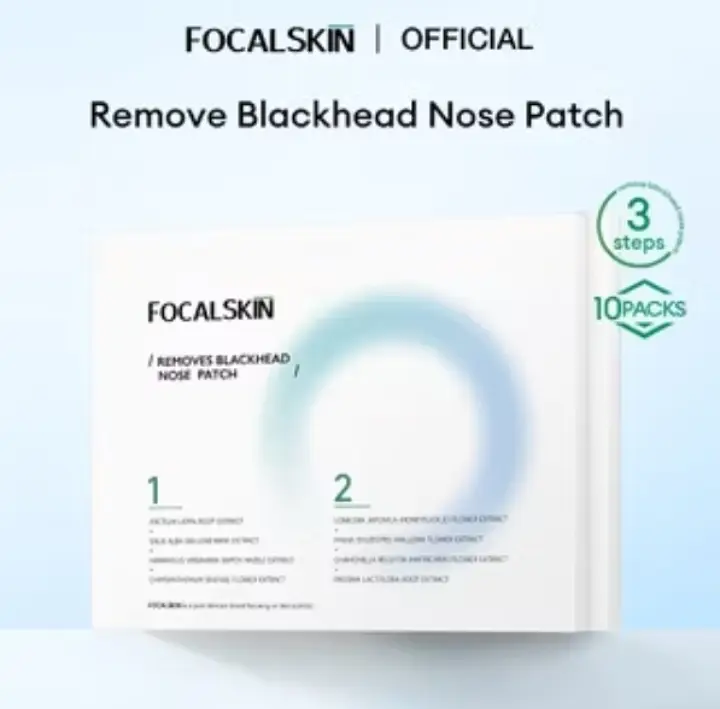 Focalskin 3 steps remove blackhead nose patch