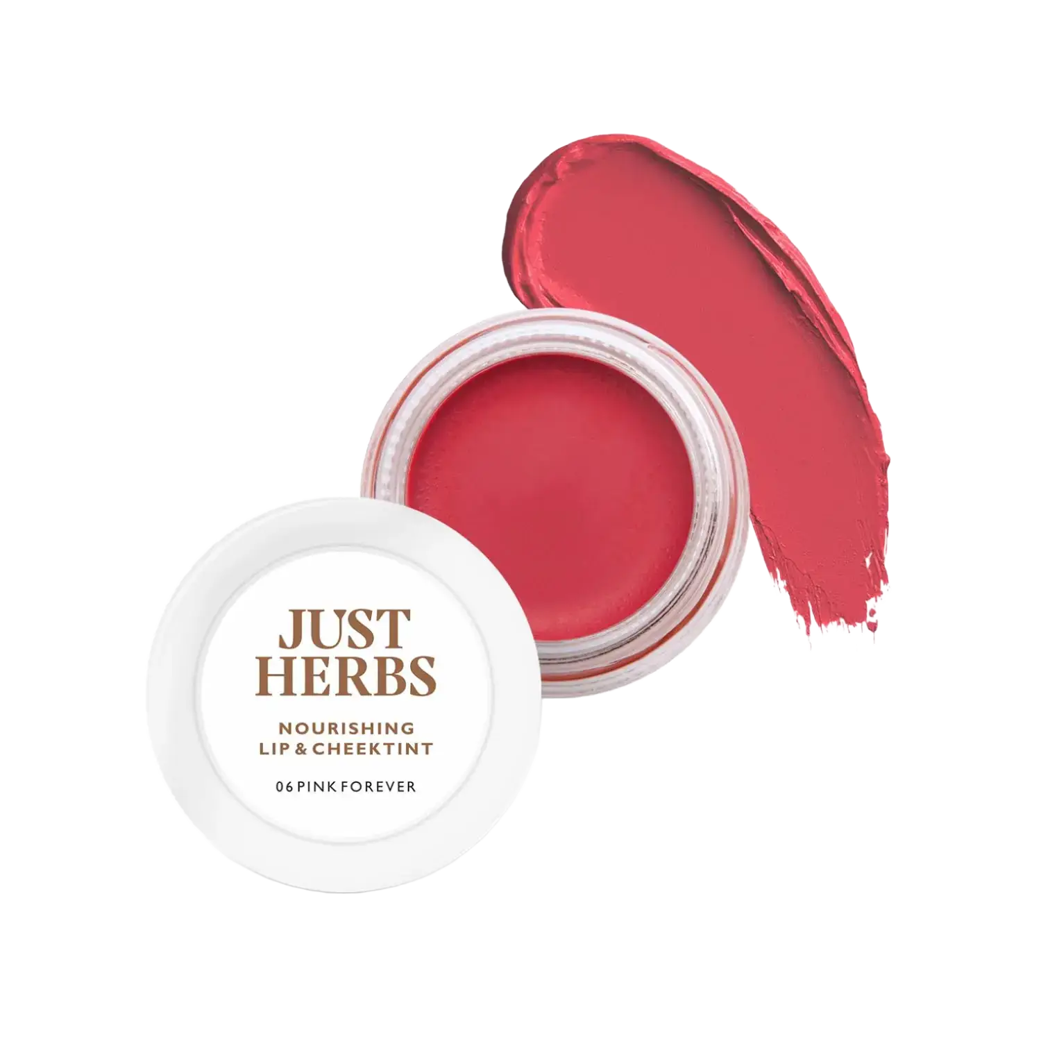 Just Herbs Nourishing Lip & Cheek Tint 06 Pink Forever
