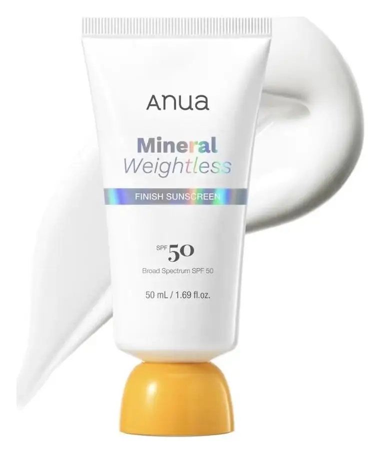 Anua Mineral Weightless Finish Sunscreen SPF 50