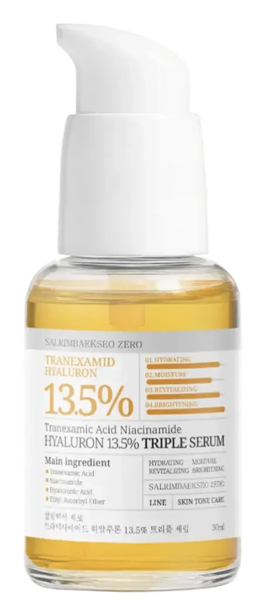 Salrim Baekseo Tranexamic Acid Niacinamide Hyaluron 13.5% Triple Serum