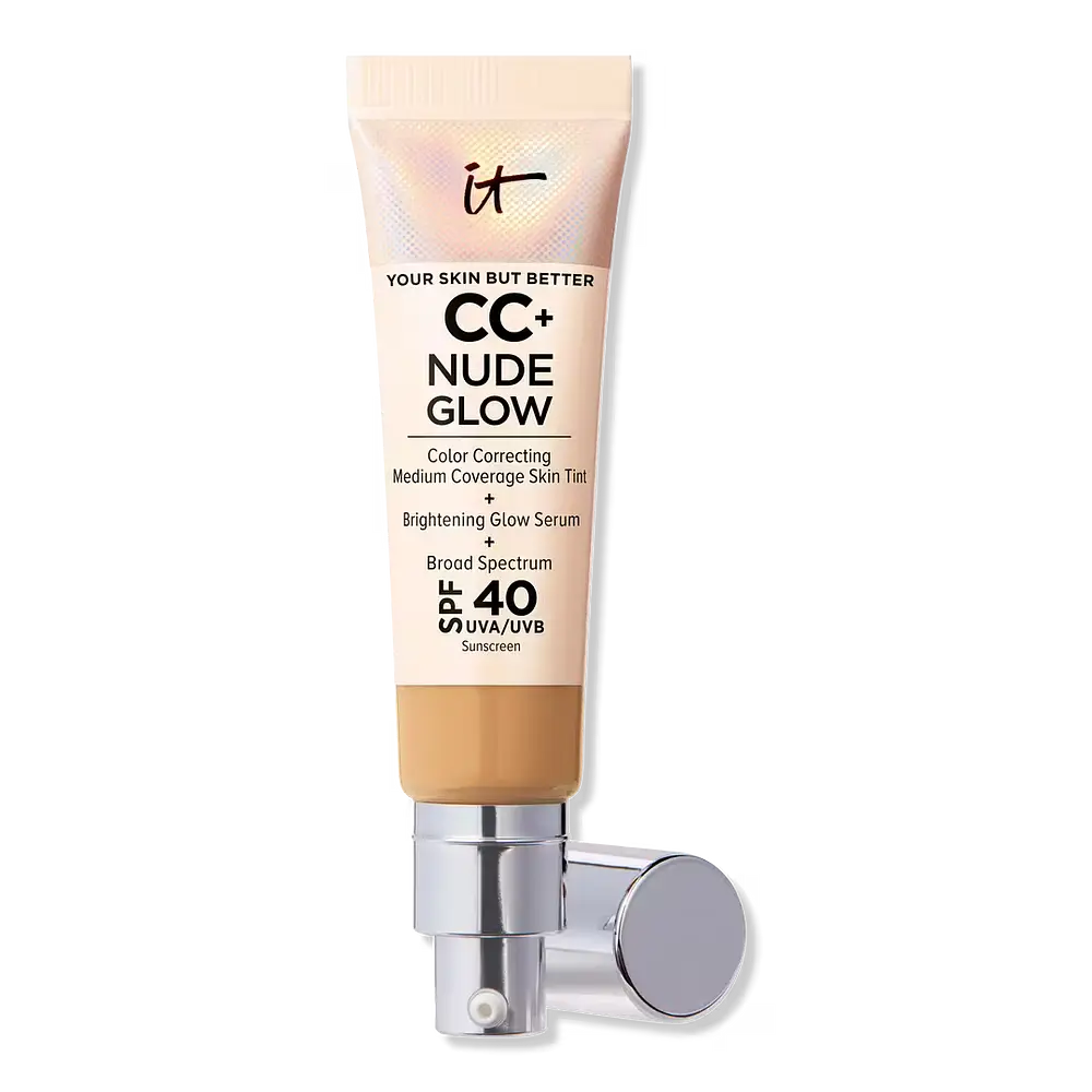 IT Cosmetics CC+ Nude Glow Lightweight Foundation SPF 40 Tan