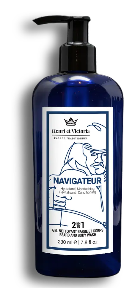 Henri Et Victoria Beard And Body Wash Navigateur