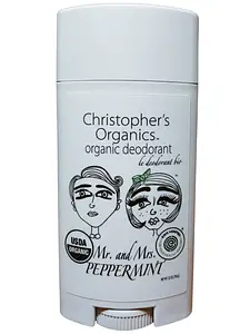 Christopher's Organics Mr. And Mrs. Peppermint Organic Deodorant