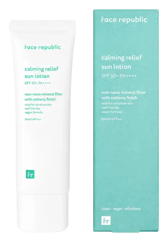 Face Republic Calming Relief Sun Lotion SPF 50+ PA++++