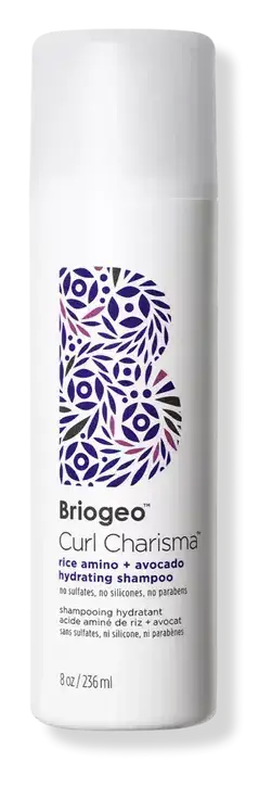 BrioGeo Curl Charisma Rice Amino + Avocado Hydrating Shampoo
