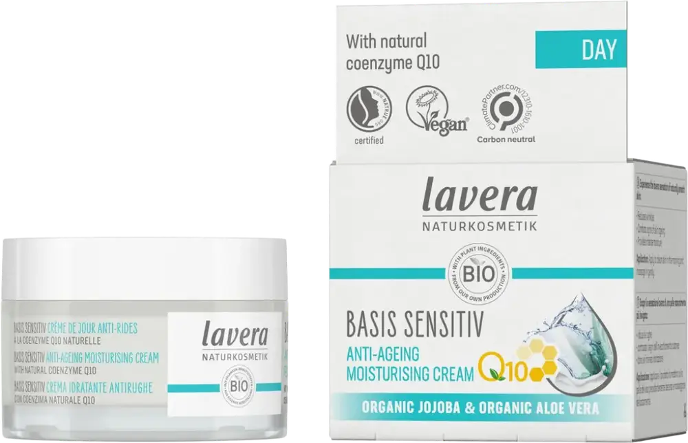 Lavera Basis Sensitiv Anti-Ageing Moisturising Cream Q10