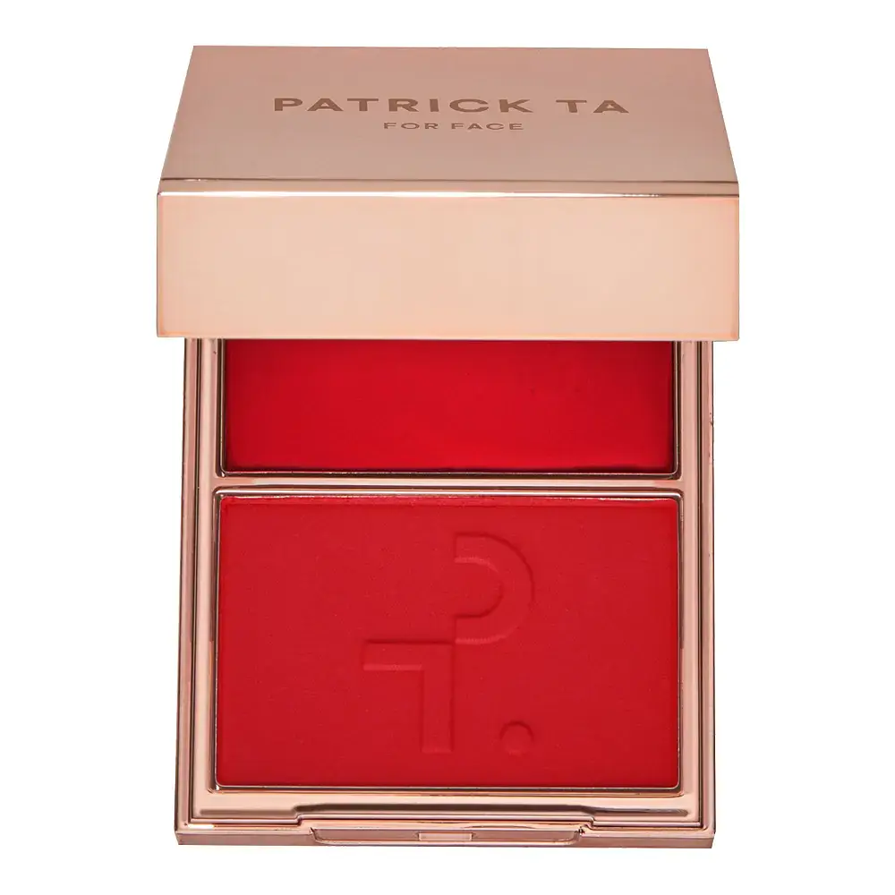 Patrick Ta Major Beauty Headlines - Double-Take Crème & Powder Blush She Left Me On Red