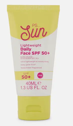 Primark SPF 50+ Lightweight Face Lotion