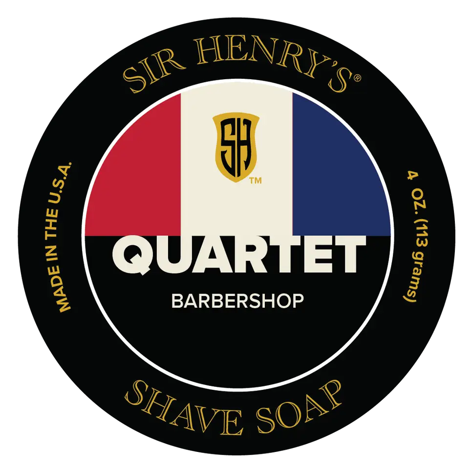 Sir Henry's Shave Soap Quartet Barbershop