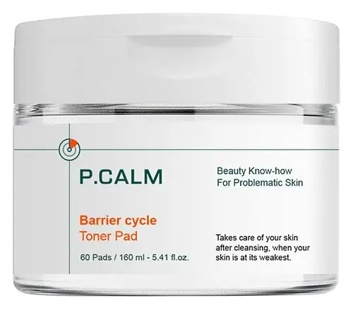 P.Calm Barrier Cycle Toner Pad
