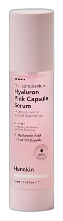 Hanskin Real Complexion Hyaluron Pink Capsule Serum