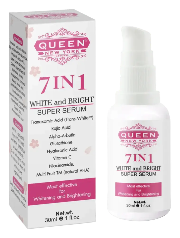 Queen Natural New York 7-in-1 White and Bright Super Serum
