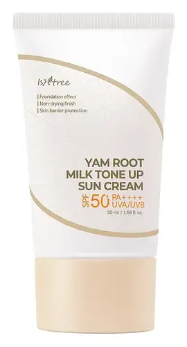 Isntree Yam Root Milk Tone Up Sun Cream SPF50+ PA++++