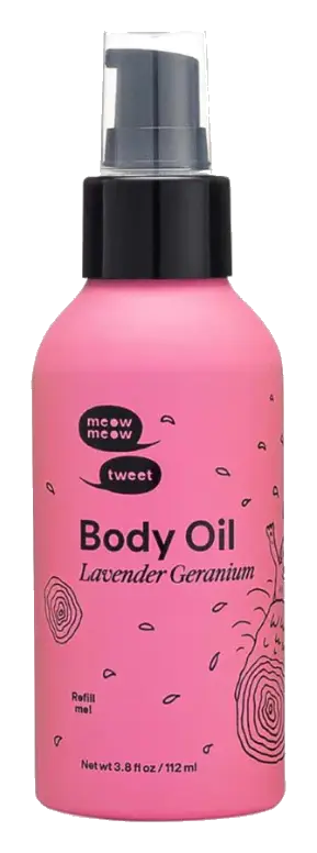 Meow Meow Tweet Body Oil Lavender Geranium