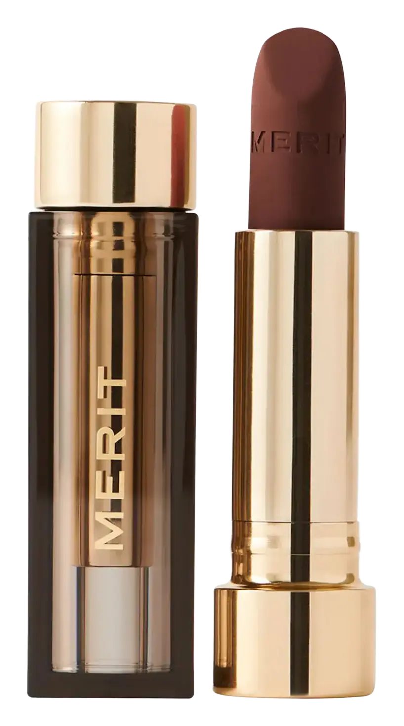 Merit Beauty Signature Lip Lightweight Lipstick Equestrian