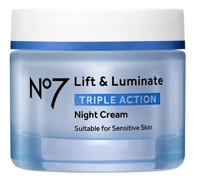No7 Lift & Luminate Triple Action Night Cream With Fragrance