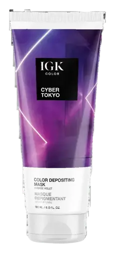 IGK Hair Color Depositing Hair Mask Cyber Tokyo